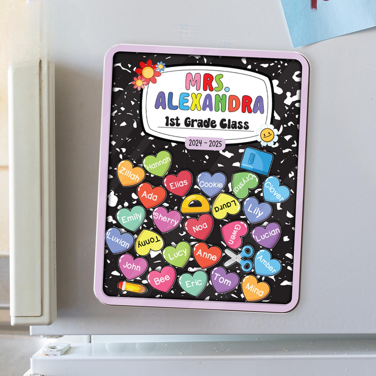 Personalized Teacher Appreciation Magnet, Teacher Shaker Gift, Reward Jar for Teachers, Teacher Thank You Present