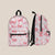 Personalized Coquette Pink Bow Backpack, Soft Girl Era Back To School Bookbag, Custom Travel Backpack, Birthday Gift