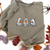 Embroidered Ghost Book Sweatshirt, Ghost Reading Books Sweatshirt, Fall Crewneck, Book Lover sweatshirt, Cute Halloween Shirt
