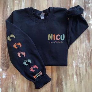 NICU Nurse Sweatshirt Neonatal Nurse Sweatshirt NICU Crewneck Sweatshirt NICU Apparel Gifts for Nurses Nicu Sweater Nurse Preceptor Gift
