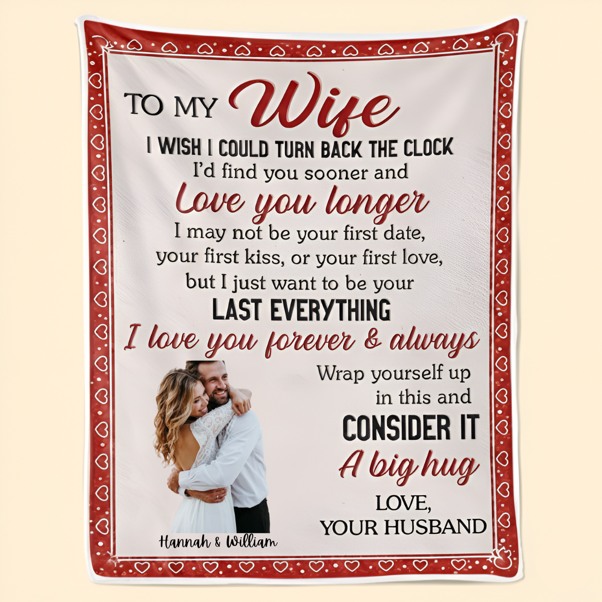 You And Me Always Feels Right Custom Photo - Personalized Blanket - Anniversary Gift, Valentine's Day Gift For Couple