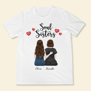 Soul Sisters - Personalized Shirt - Gift For Sisters, Bestie, Friends banner-1_658dfc54-1b62-430e-9c2f-284a1551c9ad.png