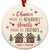 Chance Made Us Neighbors, Heart Made Us Friends - Personalized Ornament - Gift For Neighbors