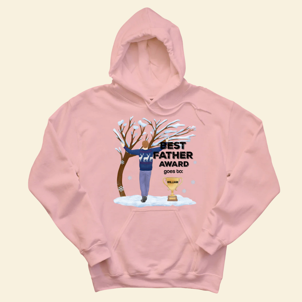 World's Best Dad - Personalized Hoodie - Christmas Gift For Father