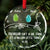 Birds Sea Glass Friendship Is A Million Little Things - Personalized Crystal Ornament - Christmas Gift For Friends, BFF