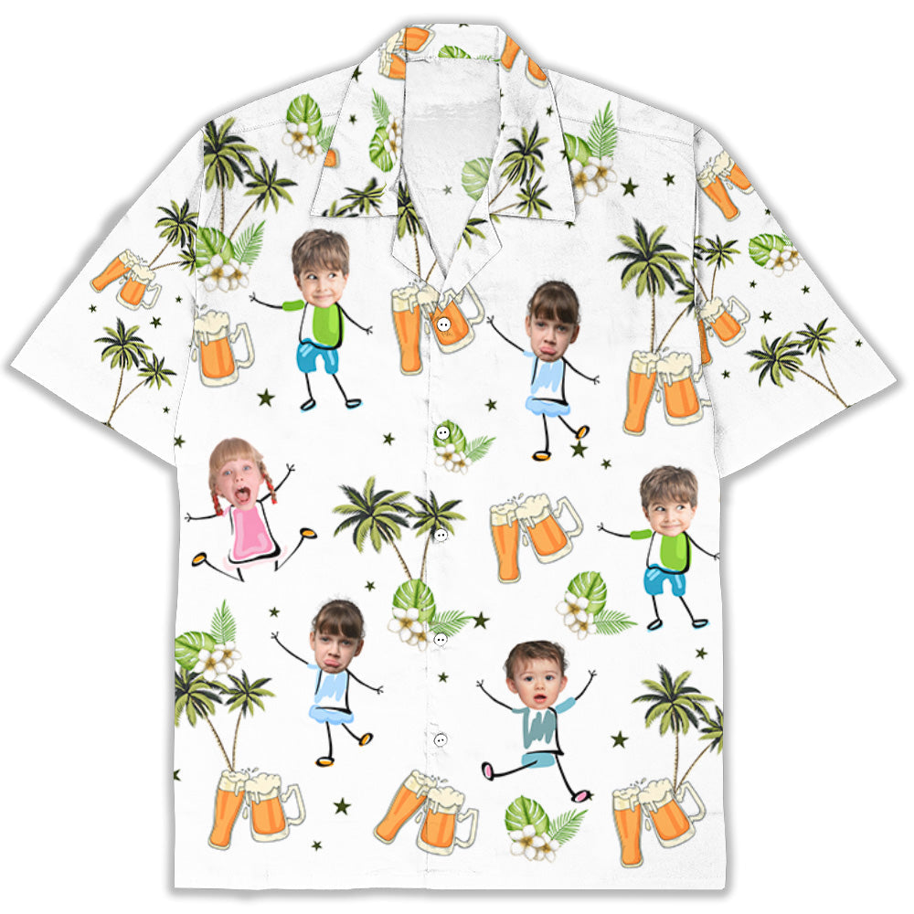 Daddy's Beer Buddies - Personalized Hawaiian Shirt - Gift For Dad, Papa, Father's Day, Birthday Gift