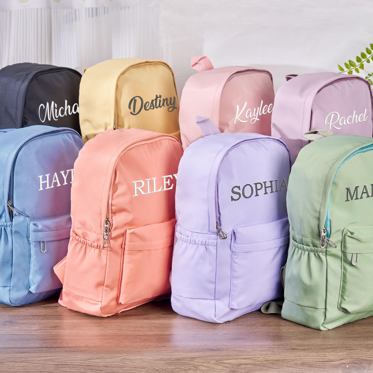 Embroidery Personalized Kids Backpack,Custom Kindergarten Toddler gifts, Kids School Bag, Monogram Backpacks for Girls Boys, Birthday Gifts