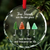 True Friend Are Like Sea Glass - Personalized Crystal Ornament - Christmas Gift For Friends, Besties, BFF