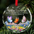 Sisters Are Like Butterflies - Personalized Crystal Ornament - Christmas, Birthday Gift For Sisters, Besties