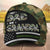First Dad Now Grandpa Camouflage Pattern - Personalized Classic Cap - Gift For Grandpa, Father's Day, Birthday Gift