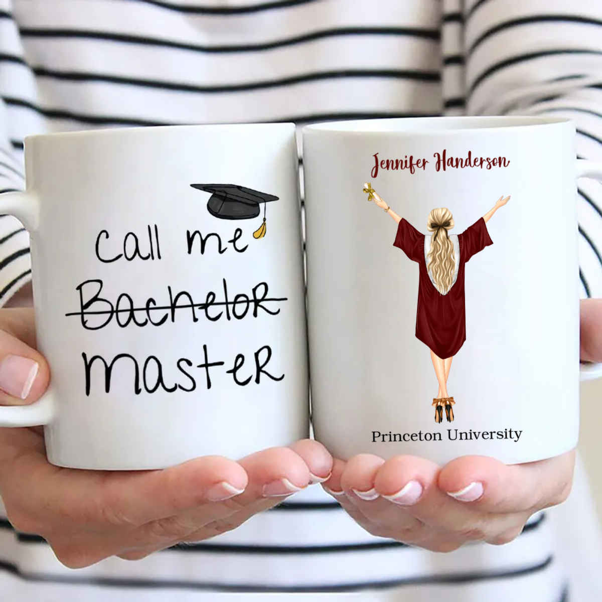 Call Me Master Bachelor - Personalized Mug - Graduation Gift