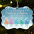 Custom Sea Glass Acrylic Ornament - Personalized Ornament - Christmas Birthday Gifts For Brother, Sister, Family