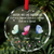 Sisters Are Like Butterflies - Personalized Crystal Ornament - Gift For Sisters, Besties, Soul Sisters