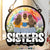 Besties Friends Sisters Forever - Personalized Suncatcher Ornament - Gift For Besties, Soul Sisters, Window Hanging Decoration