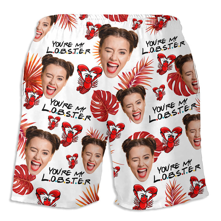 You Are My Lobster - Personalized Beach Shorts - Gift For Man, Funny Gift For Husband, Boyfriend