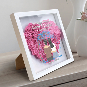 The Love Between Mother & Daughters Is Forever Blossom Tree - Personalized Flower Box - Gift For Mom, Mother's Day, Birthday Gift