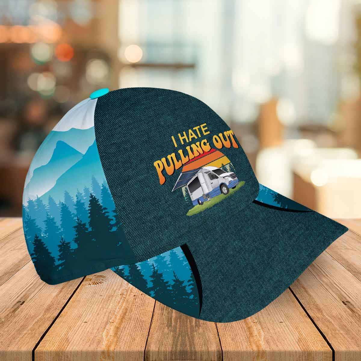 I Hate Pulling Out - Personalized Classic Cap - Gift For Camping Lovers, Summer