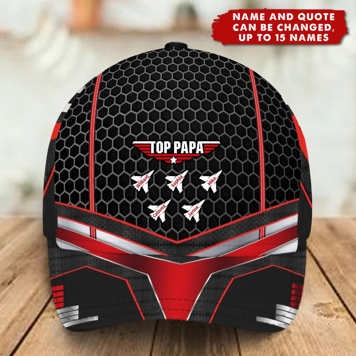 Top Grandpa Dad - Personalized Classic Cap - Father's Day Gift For Dad, Grandpa