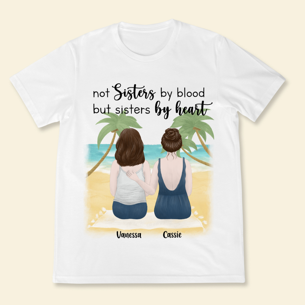 Not Sisters By Blood But Sisters By Heart - Personalized Shirt - Gift For Bestie, Friends banner-2_34e49ffb-bc81-4b26-9b25-58a117ae43eb.png