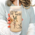 60th Birthday Glass Turning 60 Gift With Birthflower Glass Tumbler 60 Year Old Gift Iced Coffee Cup Sixtieth Birthday Glass Can With Flower