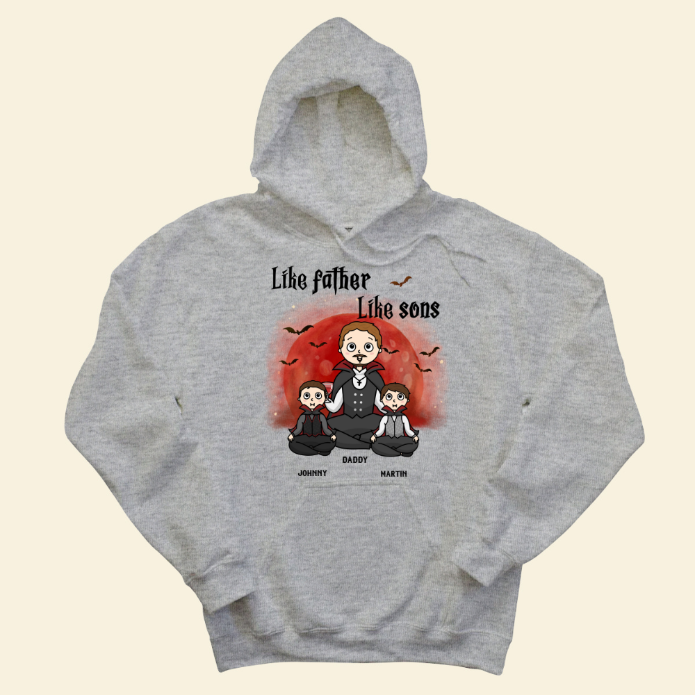 Like Father Like Son Halloween - Personalized Hoodie - Gift For Father, Halloween Party banner-2_2b73a20c-30b9-4df4-a651-28e9735dc214.png