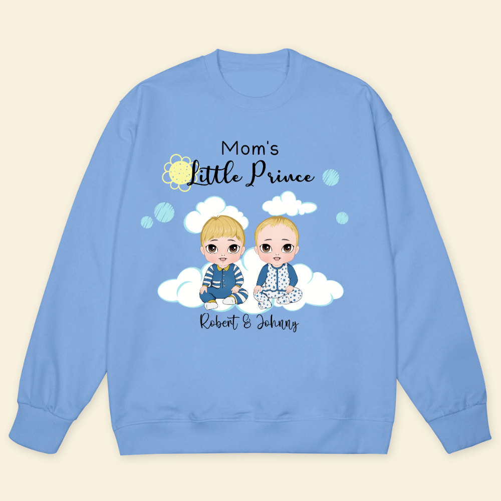Mom's Little Prince & Princess - Personalized Sweatshirt - Gift For New Mom banner-2_537b7a97-fc00-47fe-af66-14c05b4a4b4a.png
