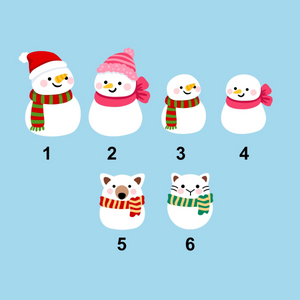 Snowman Family - Personalized 4D Shaker Ornament - Christmas Gift For Family