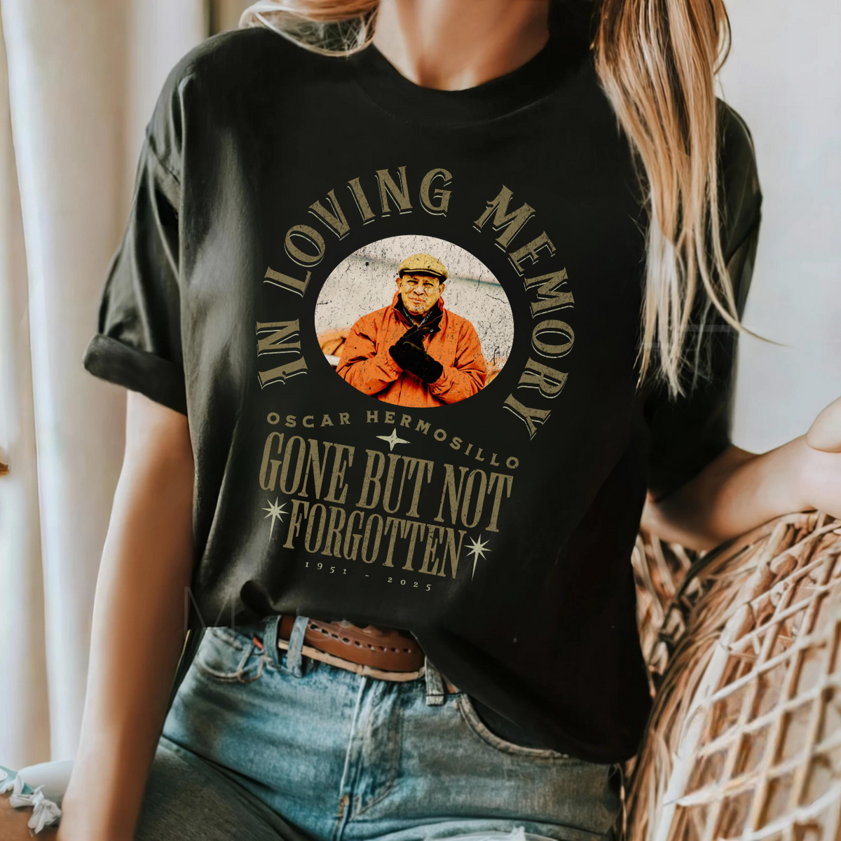 Personalized Biker Memorial Photo Shirt, Custom Funeral Photo Shirt, Rest In Peace Memory Shirt, Remembrance Shirt, Custom Last Photo Shirt