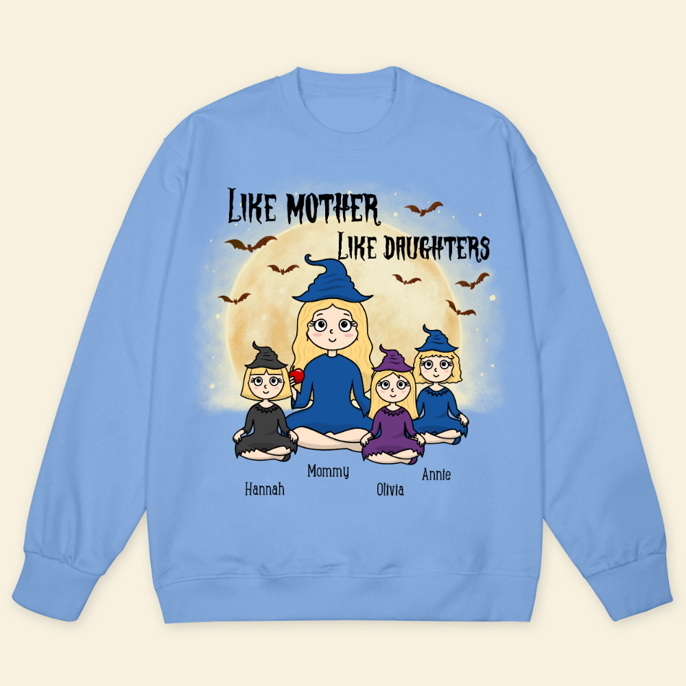 Like Mother Like Daughter Halloween - Personalized Sweatshirt - Gift For Mother, Halloween Party banner-2_dfb3ed3c-1a73-401c-93a4-85a06d6f6aae.png