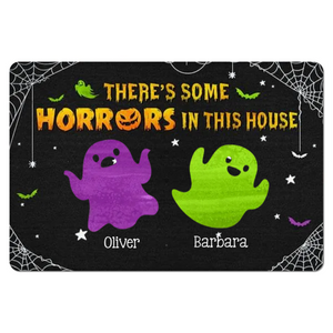 Halloween Family Boo - Personalized Doormat - Gift For Family, Halloween, Fall Season Gift