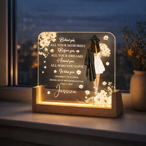 Personalized Graduation Night Light, Custom Name & Graduation Gift, University Class Of 2026, College Grad 2026, Graduation Decor