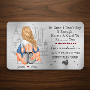 Never Enough To Say That Is A Huge Bonus - Personalized Wallet Insert Card - Anniversary Gift, Valentine's Day Gift For Couple