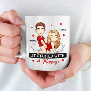 My Favorite Thing Is You - Personalized Mug - Anniversary Gift, Funny Valentine's Day Gift For Couple