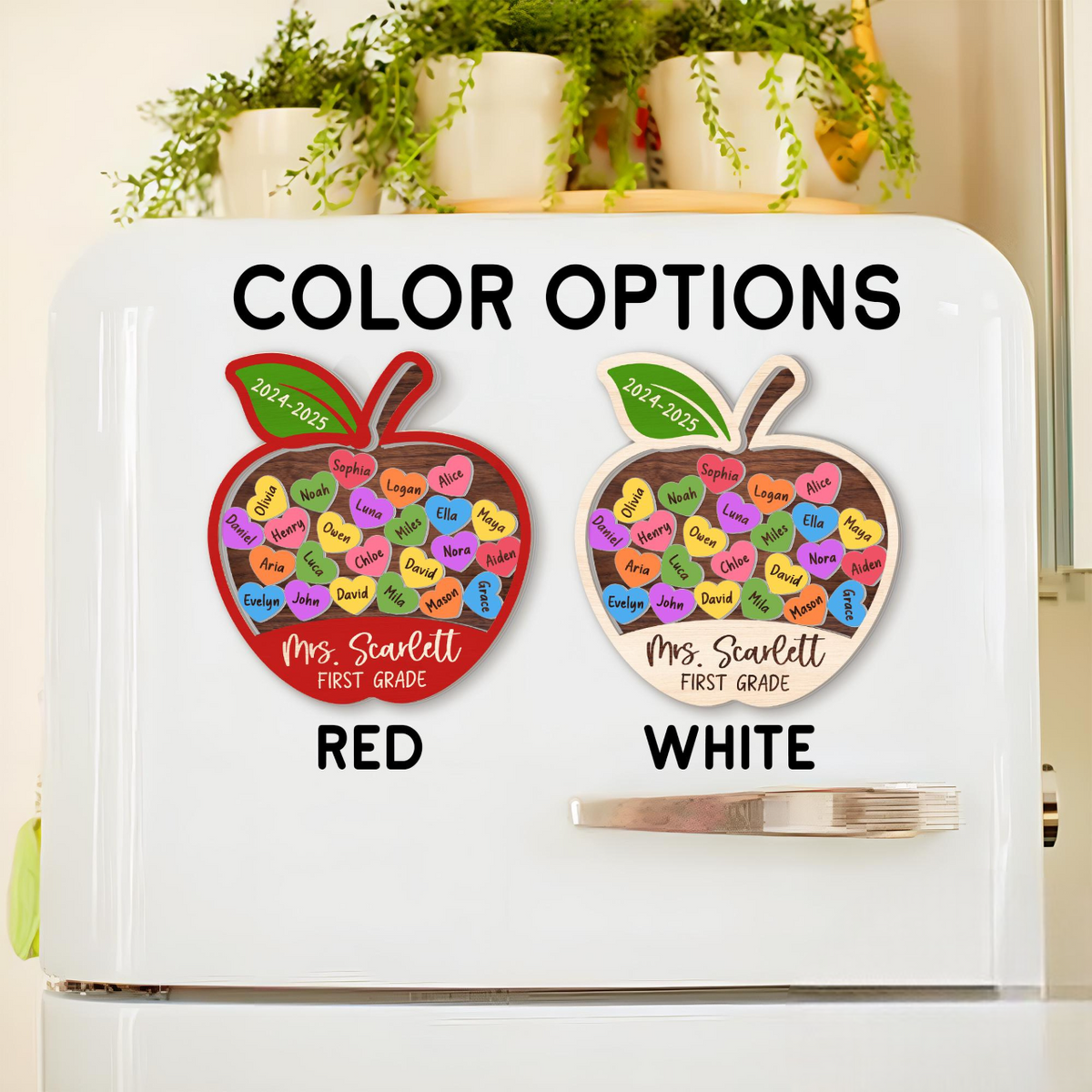 Teacher Gifts, Teacher Apple Magnet, Back To School Gift For Teacher, Teacher 3D Fridge Magnet, Teacher Shaker Magnet, Thank You Teacher Gift