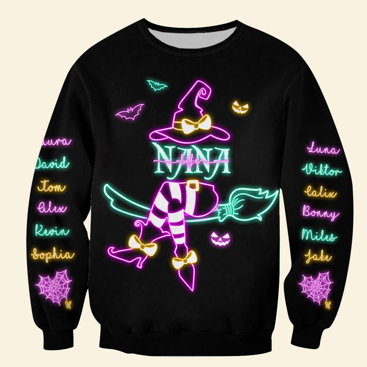 Nana Life Halloween - Personalized Apparel - Gift For Grandma, Mommy, Halloween Gift