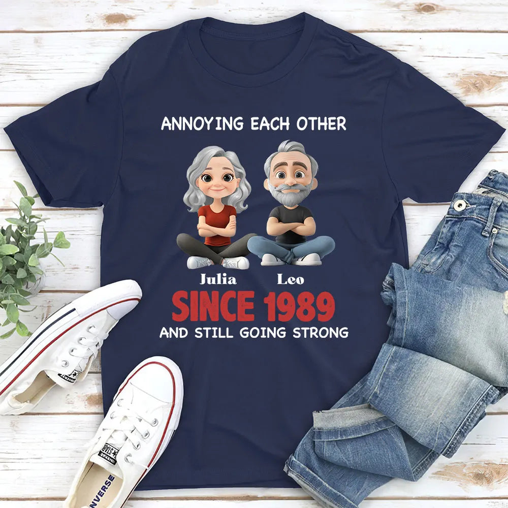 Annoying Each Other And Still Going Strong Doll Couple - Personalized Apparel - Gift For Couple, Anniversary Gift
