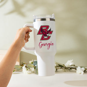 Personalized College Logo Tumbler, Graduate Gift 2026, 40oz Stainless Steel