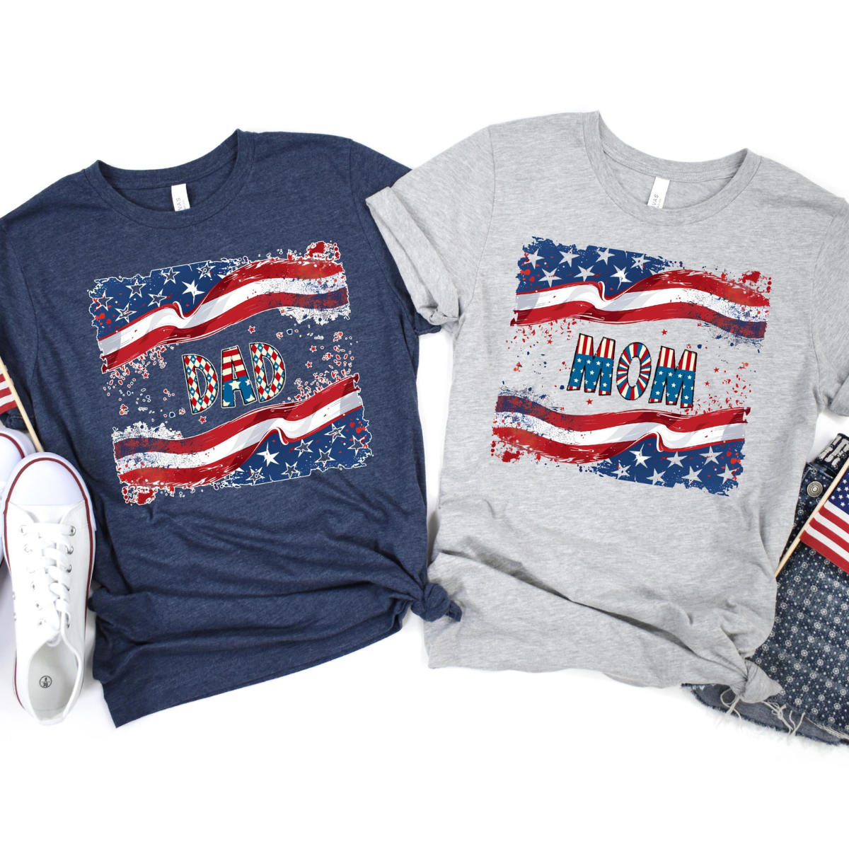 Custom Family 4th of July Shirt Fourth of July American Flag Patriotic Shirt Independence Day Gift Patriotic Outfit