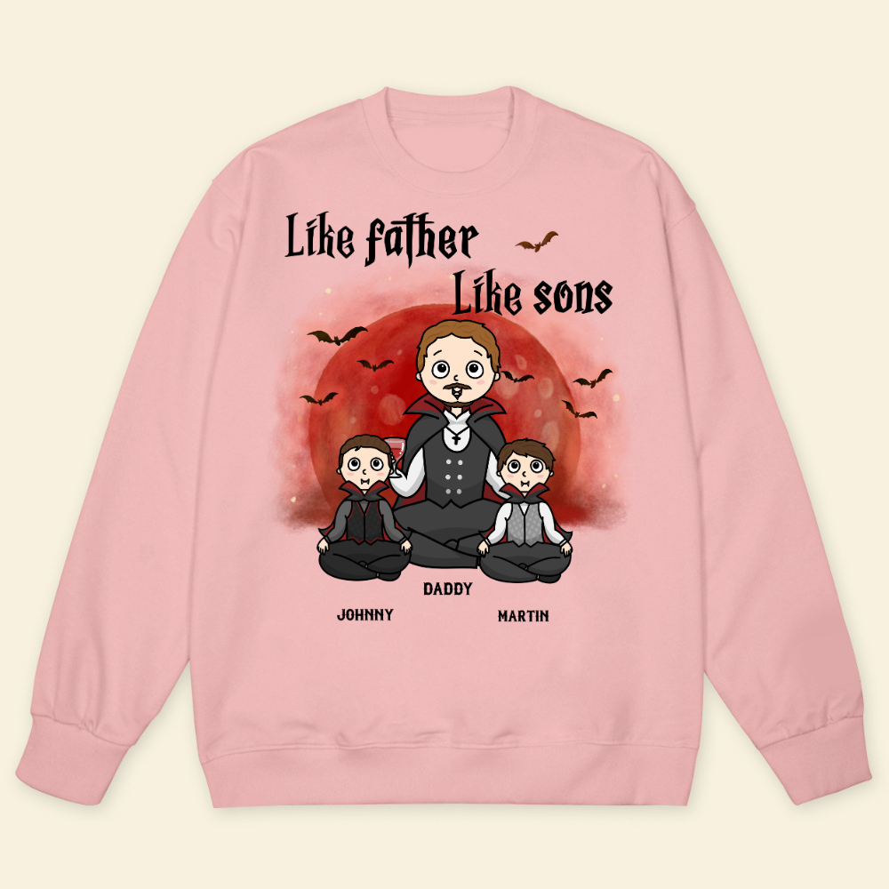 Like Father Like Son Halloween - Personalized Sweatshirt - Gift For Father, Halloween Party banner-2_6ec34854-fad0-442e-b4f4-0e0f463cdba0.png