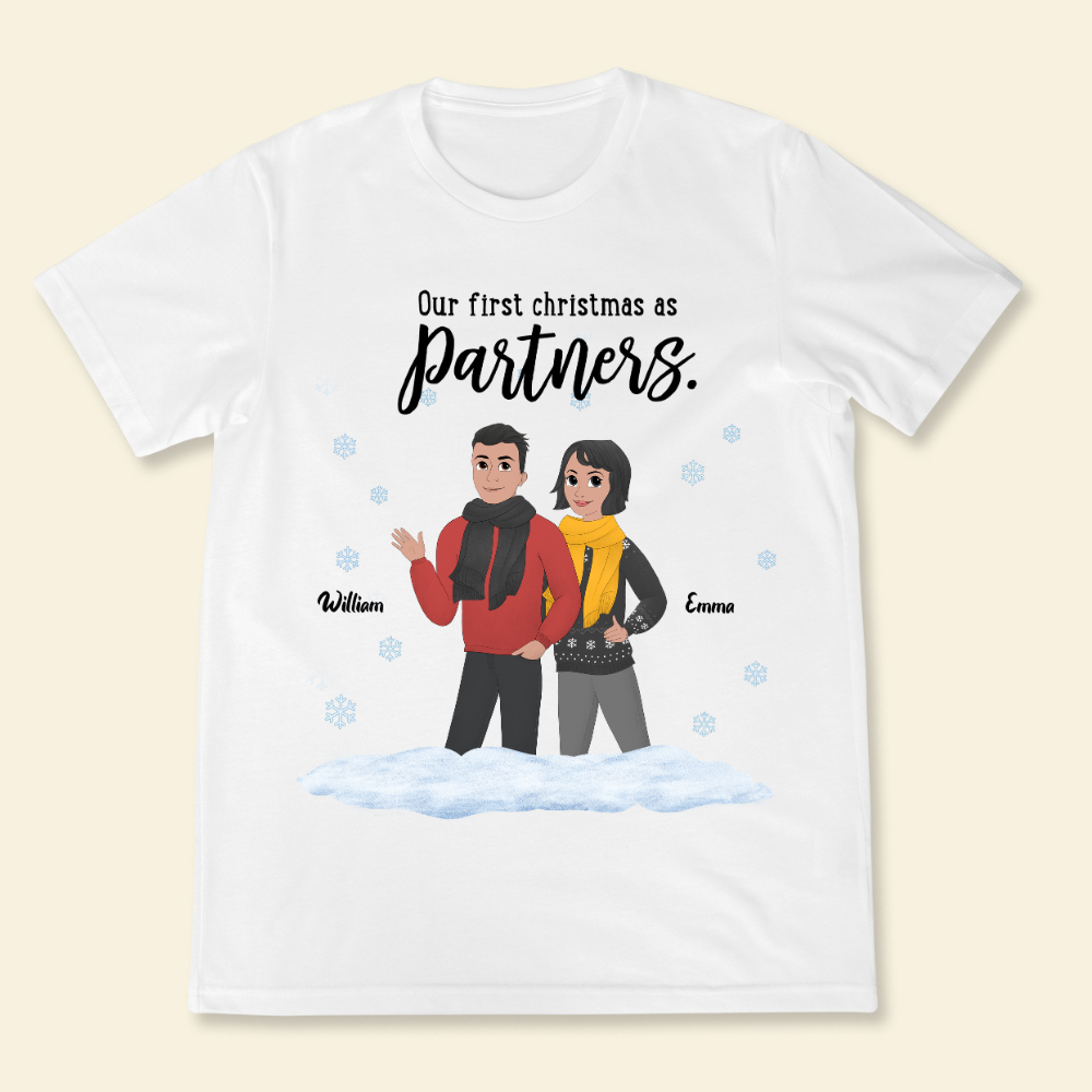 Christmas Is Better With You - Personalized Shirt - Christmas Gift For Couple