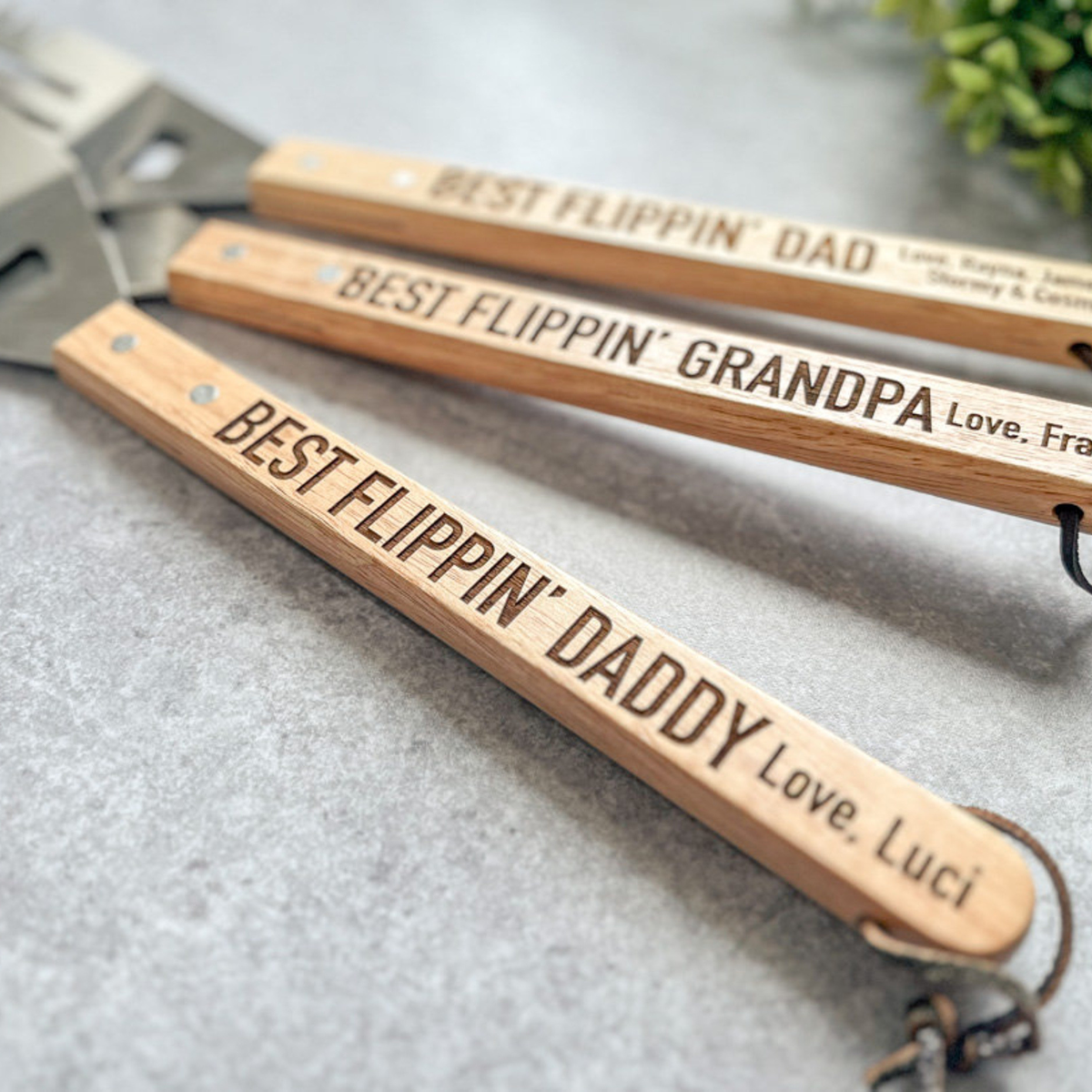 Best Flippin' Dad Spatula | Gift For Dad | Father's Day Gift | Gift For Dad | Gift For Grandpa | Valentine's Day Gift For Him