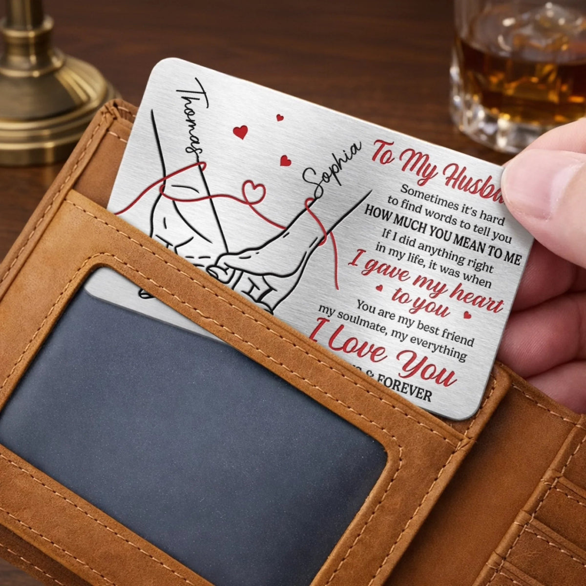 You Are My Everything - Personalized Wallet Card - Gift For Wife, Husband, Anniversary Gift, Valentine's Day Gift