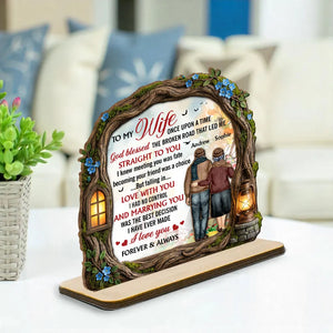 Marrying You Was The Best Decision - Personalized Wooden Plaque - Valentine's Day Gift, Anniversary Gift For Couple
