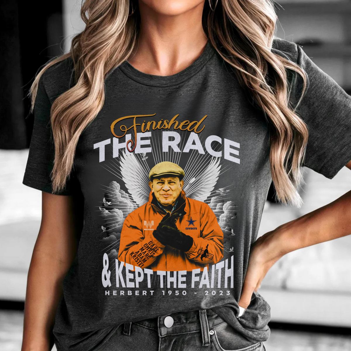 Biker Memorial Personalized Photo Shirt, Custom Funeral Photo Shirt, Rest In Peace Memory Shirt, Remembrance Shirt, Christian Memorial Shirt