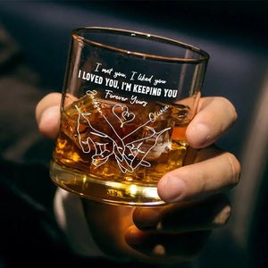 You & Me We Got This - Personalized Wine Glass - Gift For Couple