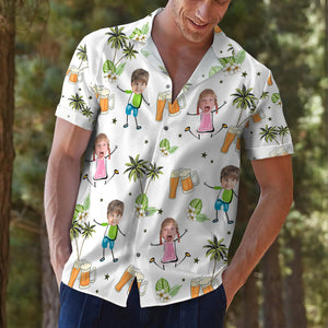 Daddy's Beer Buddies - Personalized Hawaiian Shirt - Gift For Dad, Papa, Father's Day, Birthday Gift