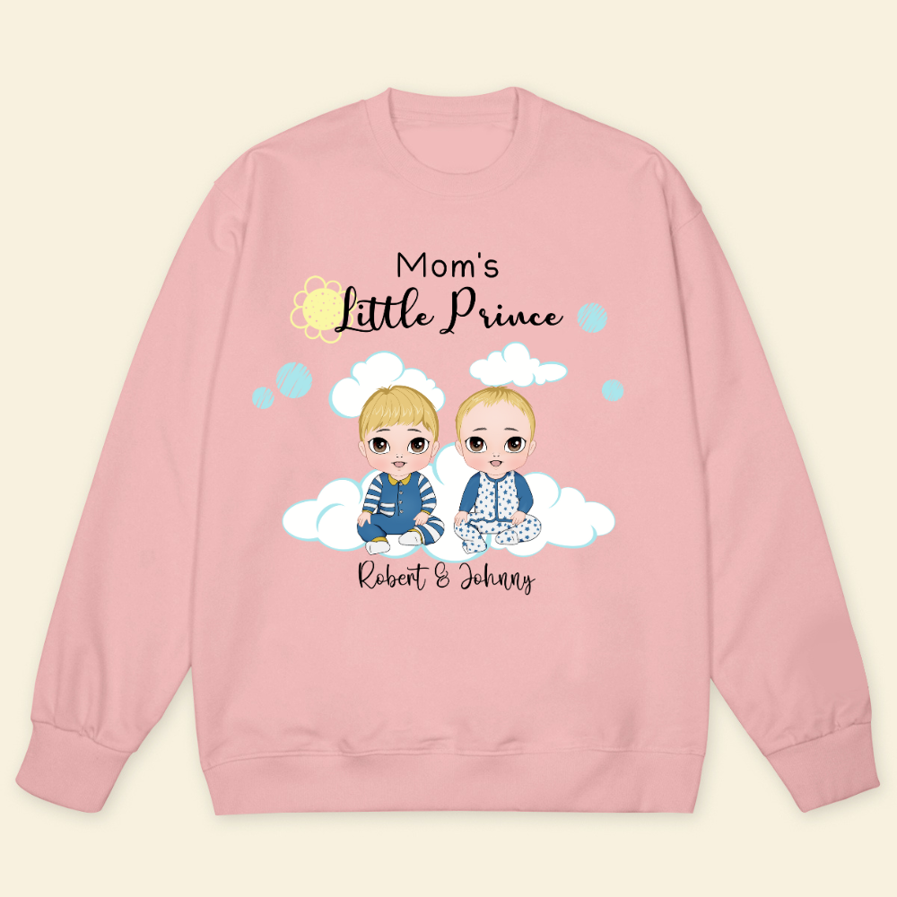 Mom's Little Prince & Princess - Personalized Sweatshirt - Gift For New Mom banner-3_37af7f49-d4cf-4fc0-a414-f36d143a2c70.png