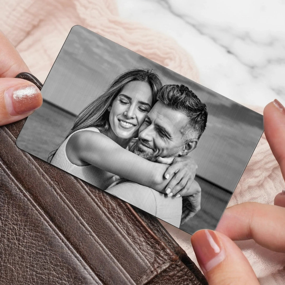 When I Tell You I Love You - Personalized Wallet Insert Card - Anniversary Gift, Valentine's Day Gift For Couple