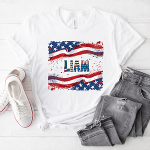 Custom Family 4th of July Shirt Fourth of July American Flag Patriotic Shirt Independence Day Gift Patriotic Outfit