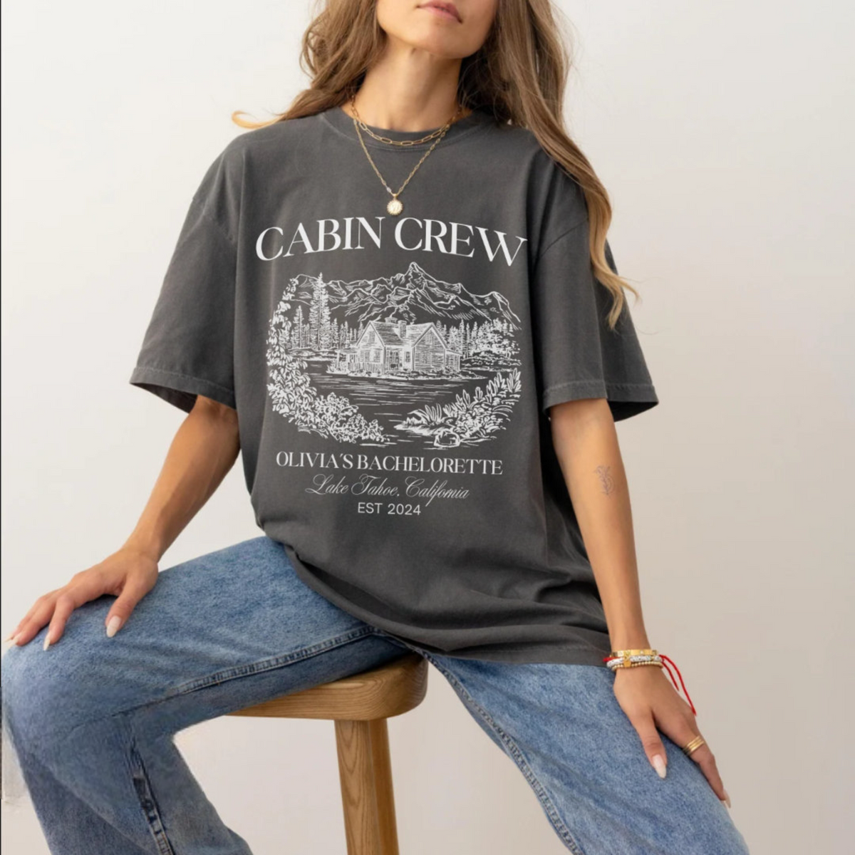 Vintage Custom Camp Bachelorette Party Shirt, Mountain Bride Tee Camp, Hiking Bridal Party gifts, Lake Themed bach party Tshirt, Girls trip